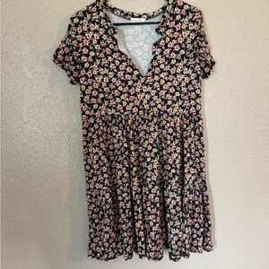 Jessica Simpson Floral Mini Dress Women’s‎ XL